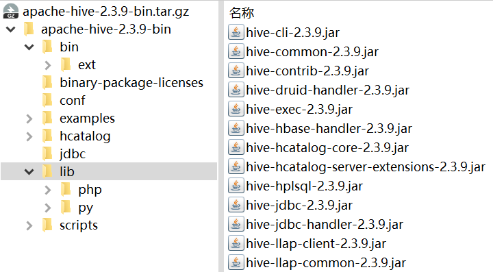 Hive 2.3.9